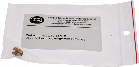 Clapet de valve de charge Olympia Triumph 8 g pour lanceur pneumatique de grappin OTL63