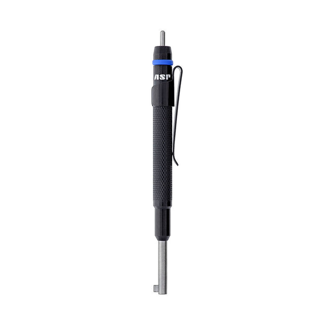 Clé de menottes ASP à pince corps moleté en aluminium et axe en acier inoxydable