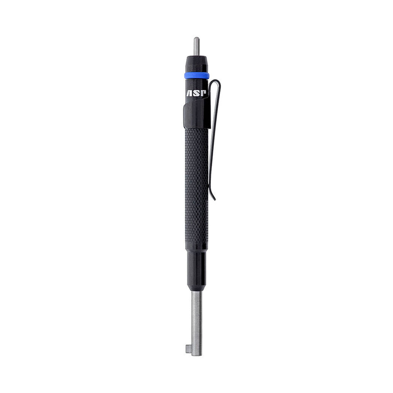 Clé de menottes ASP à pince corps moleté en aluminium et axe en acier inoxydable