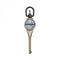 Clef menottes ASP G1 Blue Line rallongée passant de dragonne rotatif 360 degrés