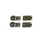 Clip et barrette de rechange Wiley X pour fixation de masque WX Lynx sur rails ARC