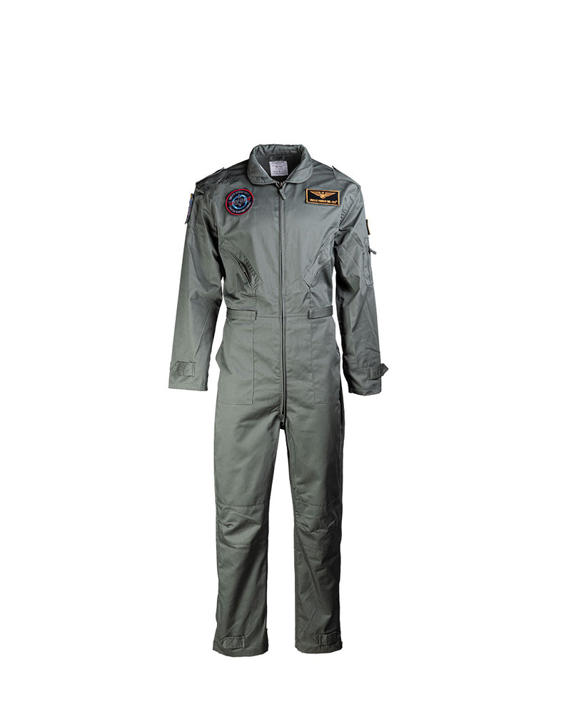 Combinaison de vol type US Mil-Tec enfant en polycoton avec quatre écussons amovibles