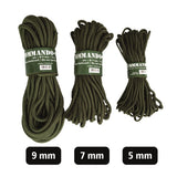 Corde Mil-Tec Commando polypropylène diamètre 5 mm rouleau de 15 m (non certifiée escalade)