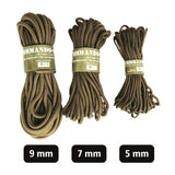 Corde Mil-Tec Commando polypropylène diamètre 5 mm rouleau de 15 m (non certifiée escalade)