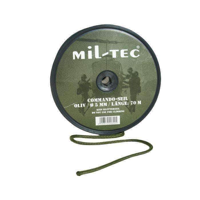 Corde utilitaire Mil-Tec Commando 5 mm × 70 m (charge 100 kg, non escalade)