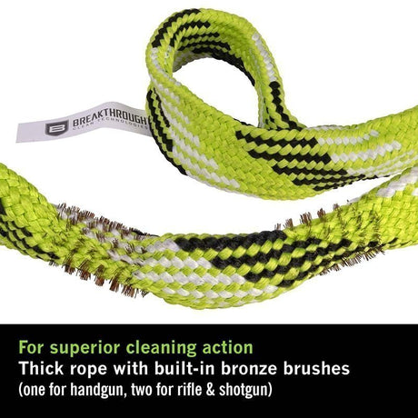 Cordon de nettoyage Battle Rope 2.0 Breakthrough avec étui EVA et brosse bronze