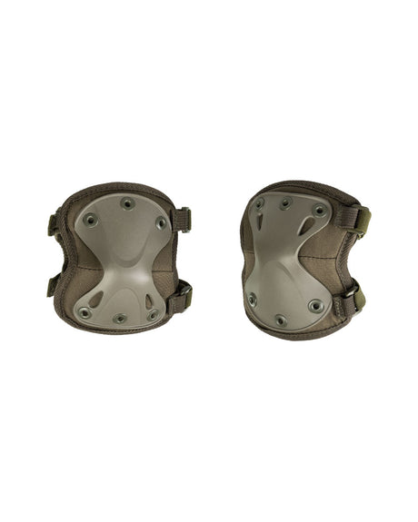 Coudières Mil-Tec Protect en polyester avec coque thermoplastique et mousse EVA