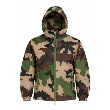 Coupe-vent OPEX Lynx en ripstop polyester 210T à fermeture éclair double curseur
