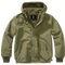 Coupe-vent enfant Brandit Frontzip doublure polaire capuche et trois poches fermées