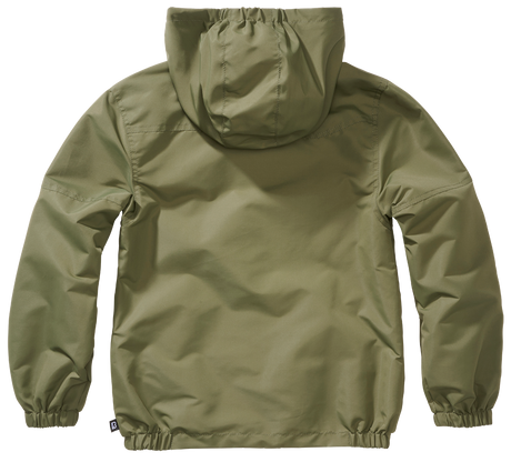 Coupe-vent enfant Brandit Summer Frontzip doublure filet respirante et trois poches