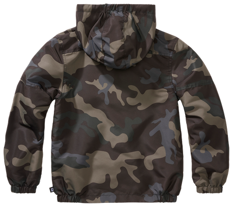 Coupe-vent enfant Brandit Summer Frontzip doublure filet respirante et trois poches