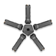 Coupleur de chargeurs FAB Defense PMC pour cinq chargeurs Ultimag 10R AR15