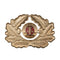 Couronne de casquette d'officier de la marine est-allemande, dépôt ancien
