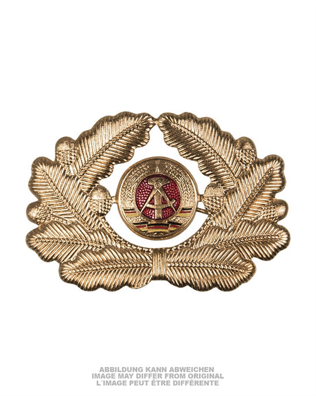 Couronne de casquette d'officier de la marine est-allemande, dépôt ancien
