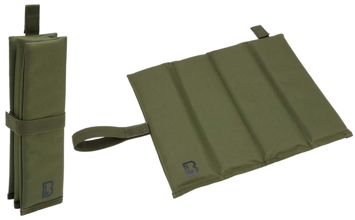 Coussin d'assise pliable Brandit Sit Mat 31 x 9 x 6 cm polyester enduit garni de mousse