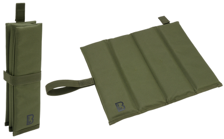Coussin d'assise pliable Brandit Sit Mat 31 x 9 x 6 cm polyester enduit garni de mousse