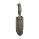 Couteau à lame fixe 5.11 Tactical CFK 4 pleine soie 10,16 cm plaquettes FRN démontables