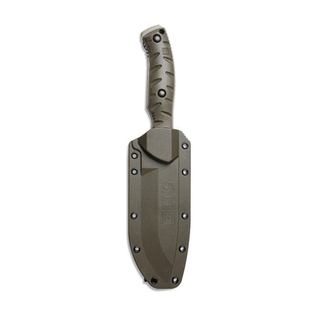 Couteau à lame fixe 5.11 Tactical CFK 4 pleine soie 10,16 cm plaquettes FRN démontables