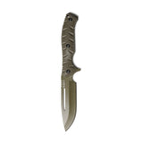 Couteau à lame fixe 5.11 Tactical CFK 4 pleine soie 10,16 cm plaquettes FRN démontables