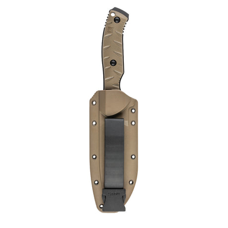 Couteau à lame fixe 5.11 Tactical CFK 4 pleine soie 10,16 cm plaquettes FRN démontables