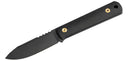 Couteau à lame fixe Boker BFF Packlite Allblack Stargaze acier CPM MagnaCut lame 65 mm