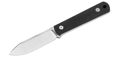 Couteau à lame fixe Boker BFF Packlite Black Richlite acier MagnaCut lame 65 mm