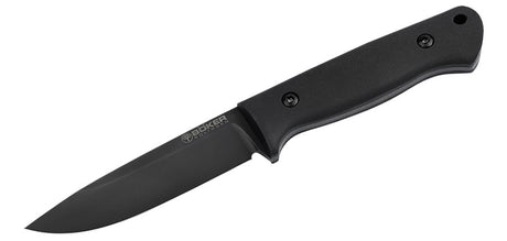 Couteau à lame fixe Boker DBK Bushfriend 2000 Allblack acier 80CrV2 lame 110 mm