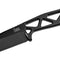 Couteau à lame fixe Boker FX01 acier D2 lame 75 mm lame tanto fil lisse