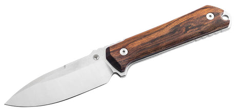 Couteau à lame fixe Boker Kiboku Desert Iron Wood acier RWL34 lame 75 mm