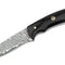 Couteau à lame fixe Boker Magnum Vernery Damast Knife acier Damas lame 91 mm