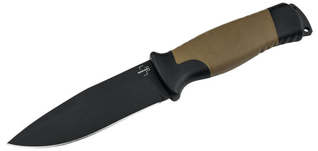 Couteau à lame fixe Boker Plus Desertman acier Sandvik 12C27 lame 115 mm