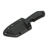 Couteau à lame fixe Boker Plus Little Dvalin Black Tanto
