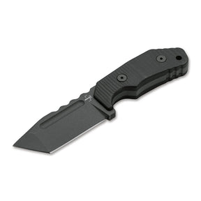 Couteau à lame fixe Boker Plus Little Dvalin Black Tanto