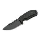 Couteau à lame fixe Boker Plus Little Dvalin Black