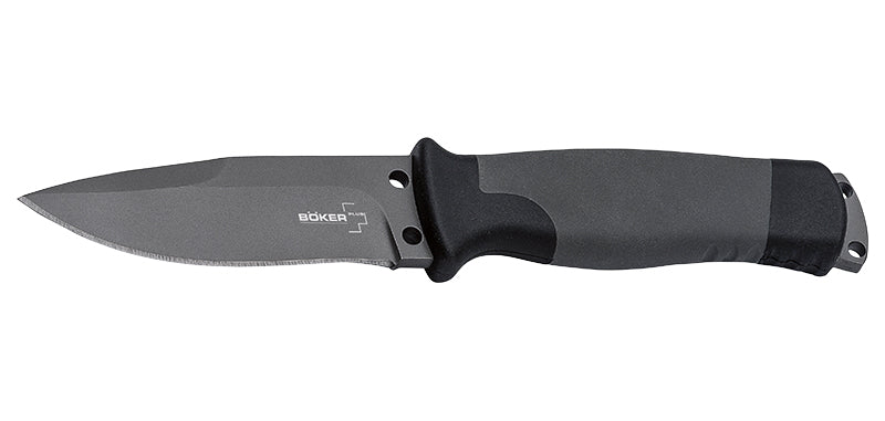Couteau à lame fixe Boker Plus Outdoorsman acier 12C27 (Inox) lame 93 mm