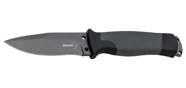Couteau à lame fixe Boker Plus Outdoorsman acier 12C27 (Inox) lame 93 mm