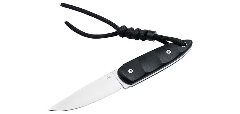 Couteau à lame fixe Boker Plus Pollywog acier Nitro-V lame 66 mm lame drop point