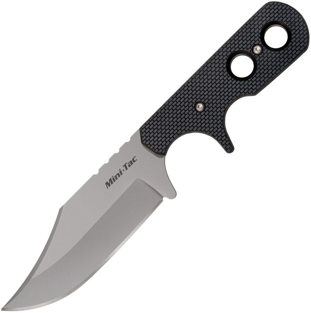 Couteau à lame fixe Cold Steel Mini Tac Bowie acier 8Cr13MoV lame bowie 92 mm
