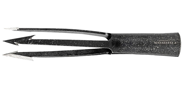 Couteau à lame fixe Condor Piranha Harpon acier 1075 High Carbon lame 97 mm