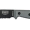 Couteau à lame fixe ESEE ESEE-3 - Lame Mixte - Pommeau modifié E3SMB acier Carbone lame 88 mm