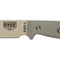 Couteau à lame fixe ESEE ESEE-3 - Pommeau modifié E3PMDT acier Carbone lame 88 mm