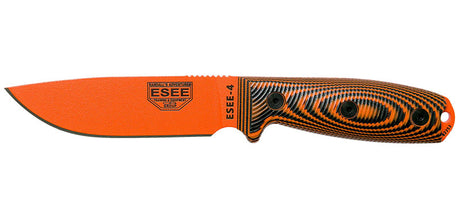 Couteau à lame fixe ESEE ESEE-4 4POR006 acier Carbone lame 116 mm