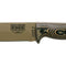 Couteau à lame fixe ESEE ESEE-5 5PDE005 acier Carbone lame 132 mm