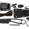 Couteau à lame fixe ESEE Kit et couteau Izula acier Carbone lame 62 mm