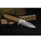 Couteau à lame fixe Extrema Ratio Contact C acier N690 lame 128 mm pointe lance