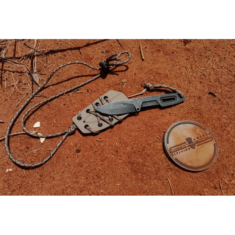 Couteau à lame fixe Extrema Ratio Satre Expeditions acier N690 lame 70 mm allume-feu inclus