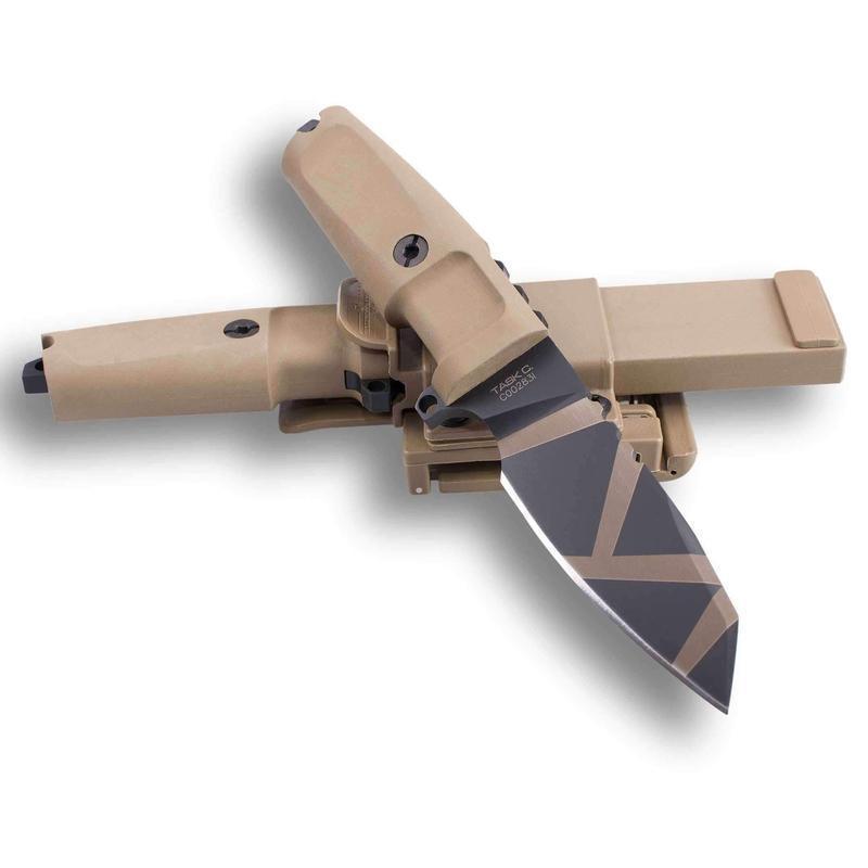 Couteau à lame fixe Extrema Ratio Task C tanto acier N690 lame 110 mm