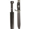Couteau à lame fixe Mil-Tec lame inox 16 cm manche en alliage de zinc avec étui métal