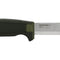 Couteau à lame fixe Morakniv Amberg lame 109 mm de 3,2 mm acier 12C27 fixation fournie