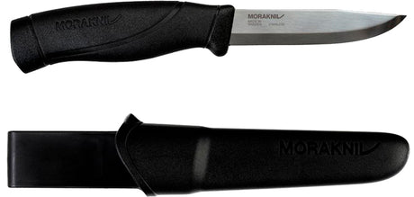 Couteau à lame fixe Morakniv Companion HeavyDuty lame 104 mm épaisse 3,2 mm acier 12C27